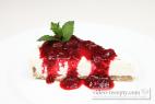 Recept Cheesecake s malinami - sušenkový dort s malinami